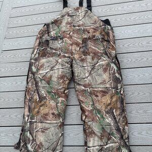 Redhead Mountain Stalker Mens 3XL Realtree Camo Bone Dry Bib Overalls